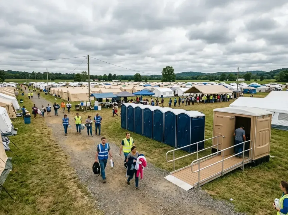 disaster-relief-camp-restrooms-010 — frequently asked questions, Dumpster & Portable Bathrooms Rental in Crooksville, OH